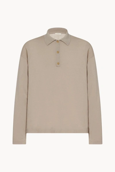 The Row Taupe Dijon Polo