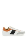 TOD'S TOD'S TABS LEATHER SNEAKERS