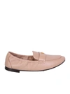 Tory Burch Blush-pink Loafers In Beige