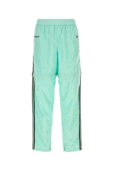 Wales Bonner Blue Adidas Originals Edition Track Pants In Clear Mint