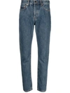 Wardrobe.nyc Belt-loop Jeans In Indigo