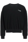 We11 Done 1506 Logo Sweatshirt In Black