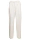 Theory Straight-leg Trousers In White