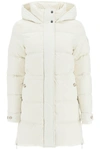 Woolrich Alsea Feather-down Hooded Parka In White