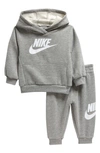 Nike Club Fleece Set Baby 2-piece Set In Dark Grey