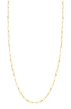 Roberto Coin 18k Yellow Gold Paperclip Link Chain Necklace, 17 In Yg