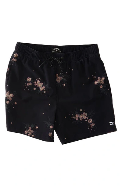 Billabong Sundays Pro Swim Boardshorts In Black