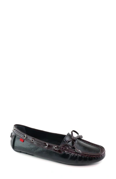 Marc Joseph New York Cypress Hill Loafer In Black And Wine Svelte Patent