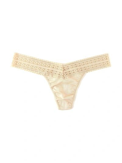 Hanky Panky Dreamease™ Low Rise Thong Chai In Brown