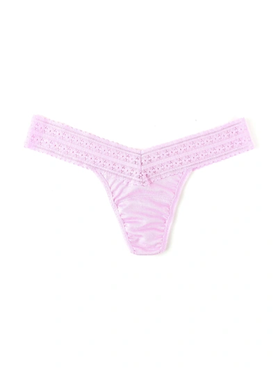 Hanky Panky Dreamease™ Low Rise Thong Cotton Candy Pink
