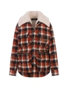 Dsquared2 Check-pattern Jacket In Multicolour