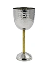 CLASSIC TOUCH DECOR KIDDUSH GOBLET WITH GOLD STEM