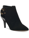 VINCE CAMUTO SELMENTE WOMENS BUCKLE POINTED TOE BOOTIES
