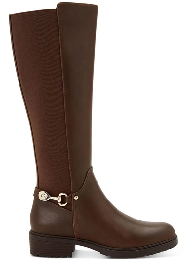 Giani Bernini Barnibee Womens Leather Riding Knee-high Boots In Multi