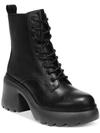 BAR III PELIICAN WOMENS FAUX LEATHER LACE-UP BOOTIES