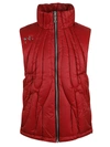 Thug Club Cave Goose Down Vest In Red