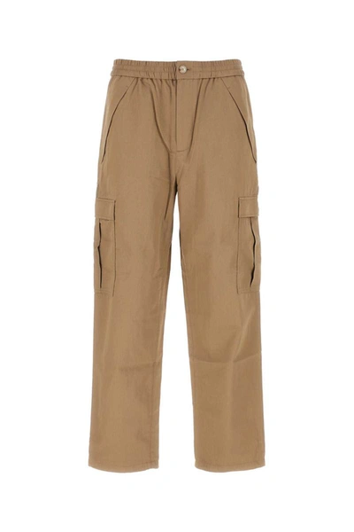 Burberry Trousers In Camel