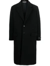 Valentino Oversize Wool Blend Coat With Structured Shoulders In White