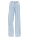 Isabel Marant Blue Vetan Jeans In Light Blue