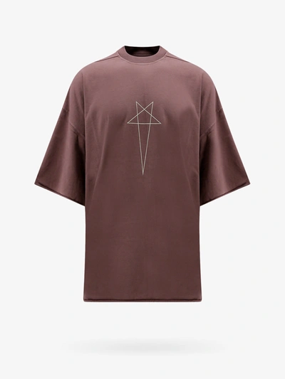 Drkshdw T-shirt In Brown