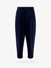 Ami Alexandre Mattiussi Cropped Blue Trousers