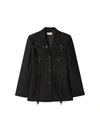 Off-white Off White Cargo Jacket With Straps In Black