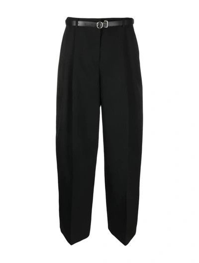 JIL SANDER WIDE LEG TROUSERS