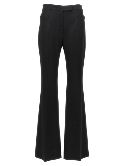 Tom Ford Wool Flared Trousers In Black