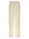 Ami Alexandre Mattiussi Pleated Trousers With Back Pockets And Belt Loops