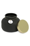 Portofino Candles Jumbo Garden Jar Midnight Jasmine Candle In Matte Black