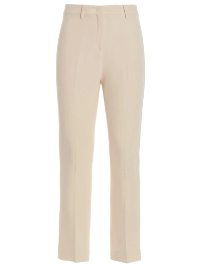 Etro Pants With Pleat In White