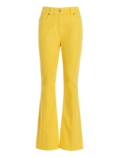 Etro Cotton Jeans In Yellow