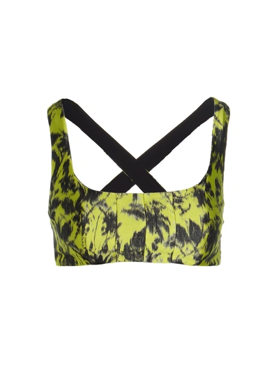 Philosophy Print Cropped Top In Multicolor