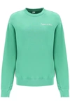 SPORTY AND RICH LE RACQUET CLUB CREW NECK SWEATSHIRT