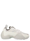 Lanvin Multicolor Fabric And Rubber Flash X Sneakers In White