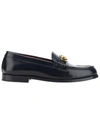 Valentino Black Vlogo Signature Leather Loafers