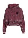 Amiri Cotton Knitwear In Purple