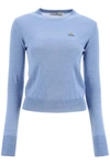 Vivienne Westwood Orb Embroidery Sweater In Blue