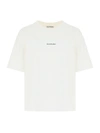 Acne Studios Womens White T-shirt In Optic White