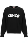 Kenzo Boke Flower 2.0 Oversized Sweatshirt In Black