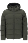Pyrenex Spoutnic Waterproof Down Jacket In Khaki