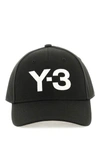 Y-3 BASEBALL CAP WITH EMBROIDERED LOGO