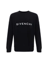 Givenchy Archetype Knitted Wool Sweater In Black