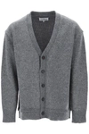 MAISON MARGIELA CARDIGAN WITH ELBOW PATCHES