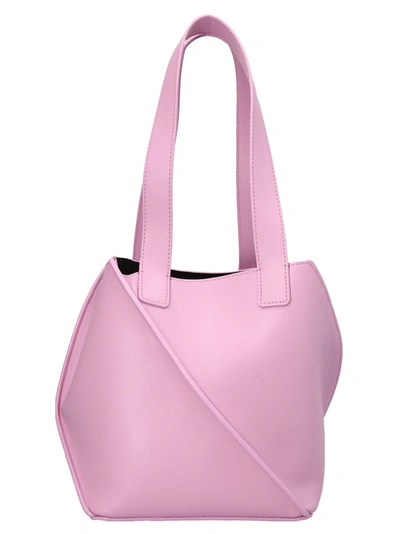 Yuzefi Swirl Small Shopping Bag In Pink