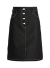 Sunnei Blue Belli Dentro Denim Miniskirt In Blue