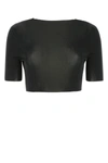 THE ROW THE ROW WOMAN BLACK POLYESTER TOP