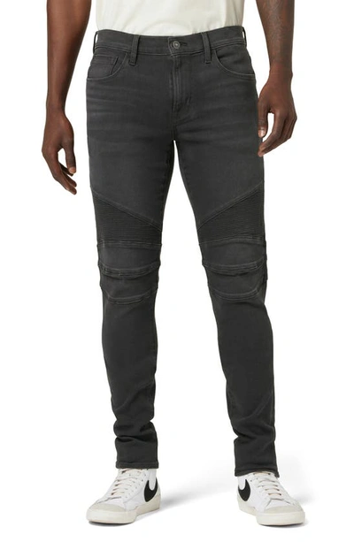 Hudson Jeans Ethan Jam Biker Skinny Jean In Black