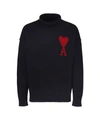 Ami Alexandre Mattiussi Sweater In Black