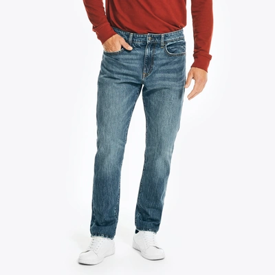Nautica Men's Athletic Slim-fit Stretch Denim 5-pocket Jeans In Multi